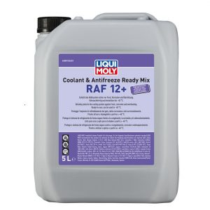 Coolant & Antifreeze Ready Mix RAF 12+ | Refrigerante y Anticongelante 50:50 RAF12+
